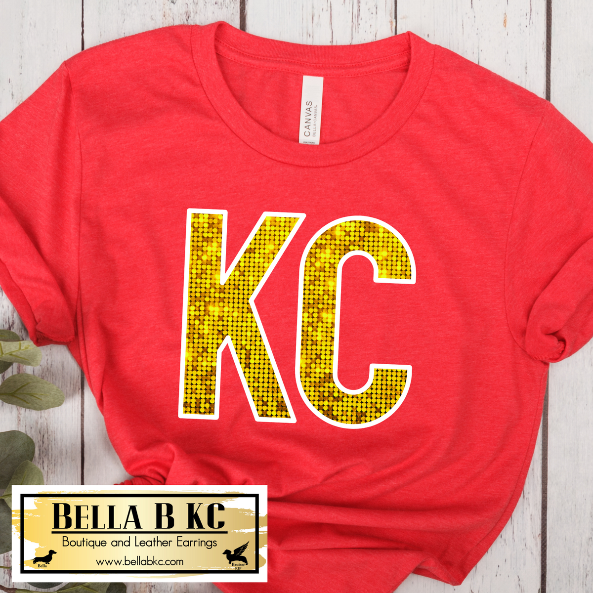 KC faux glitter tee long sleeve sweatshirt | choose your style