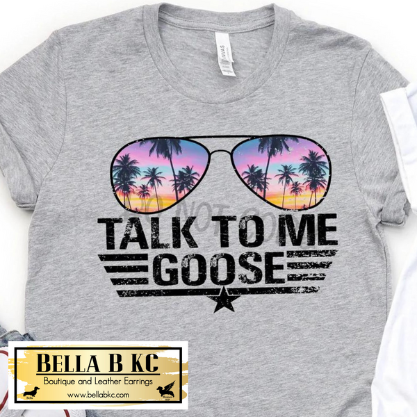 Talk to me Goose - Sunset Tee