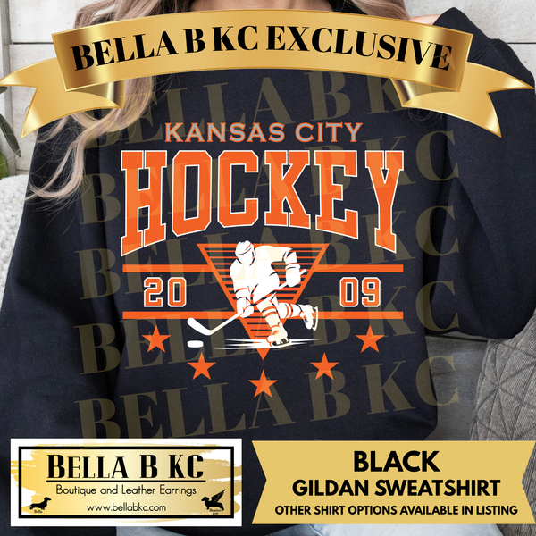 **BBKC Exclusive** KC Hockey - 2009 Player Tee or Sweatshirt