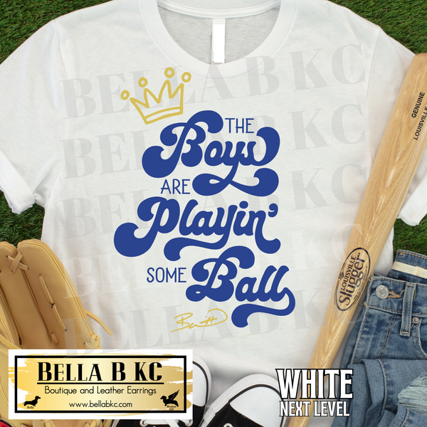 Kansas City Baseball The Boys are Playing Some Ball Tee or Sweatshirt