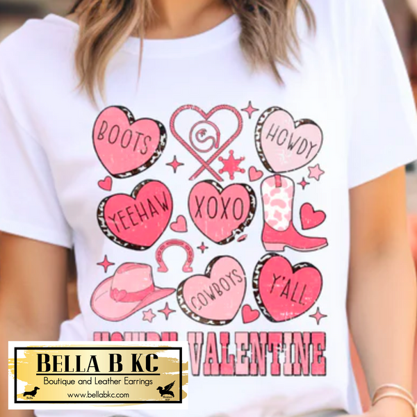 **PREORDER** Valentine - Howdy Valentine Tee or Sweatshirt