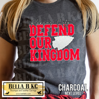 Kingdom - KC Football Defend our Kingdom Tee or Sweatshirt