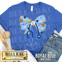 Kansas City Baseball Nurse Medical Tee or Sweatshirt