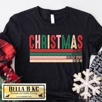 Christmas - Christmas Stripes Tee or Sweatshirt