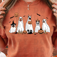 Halloween - Ghost Dogs - Tee or Sweatshirt