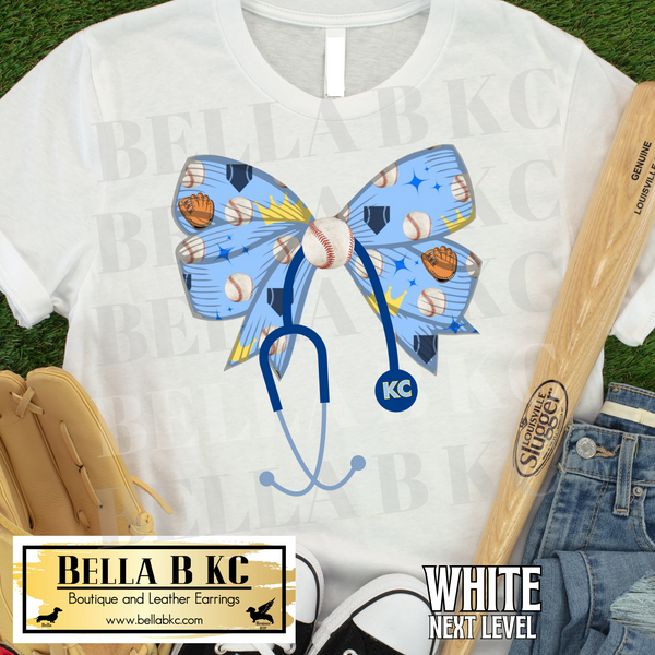 Kansas City Baseball Nurse Medical Tee or Sweatshirt