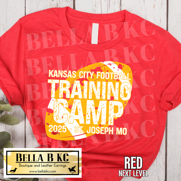 **PREORDER ONLY** Kingdom - KC Training Camp Football Tee or Sweatshirt - 1 Week Turn Around Time from Time of Order