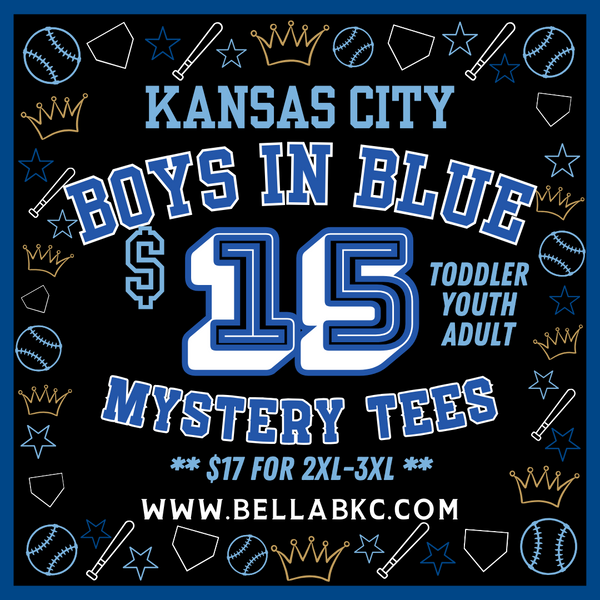 Adult & Youth - KC Baseball Boys in Blue - Mystery Tee