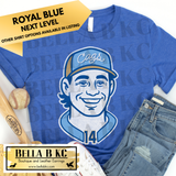 Kansas City Baseball - Cags #14 Player - Multiple Shirt Options