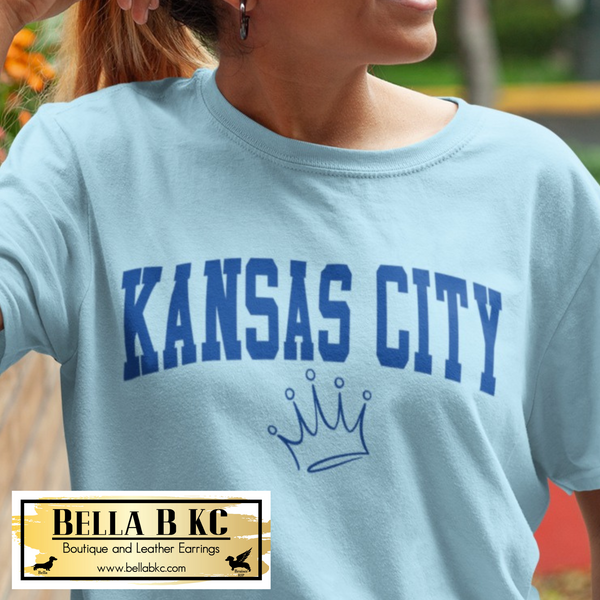 KC Baseball Kansas City Crown Tee or Sweatshirt