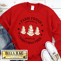 Christmas - Farm Fresh Christmas Tree Cake Tee or Sweatshirt