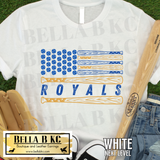 Kansas City Baseball Flag Tee or Sweatshirt