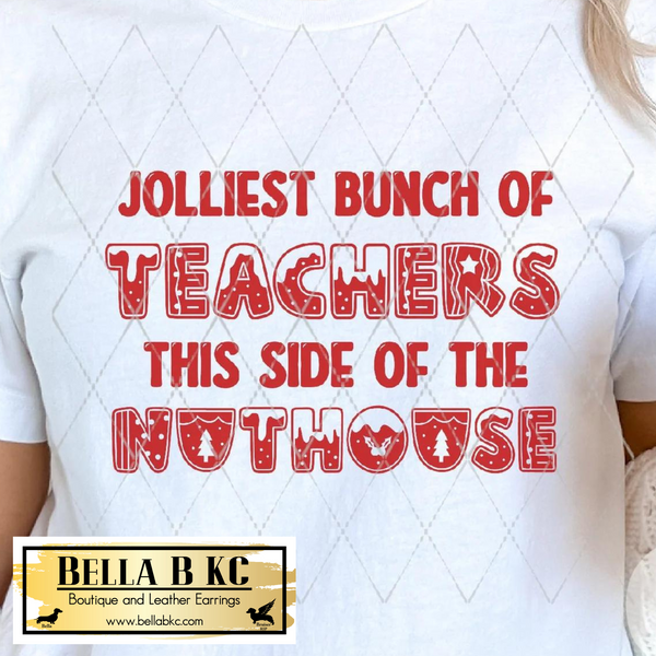 Teacher - Jolliest Bunch of Teachers Tee