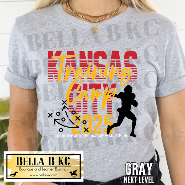 **PREORDER ONLY** Kingdom - KC Football Training Camp 2025 Tee or Sweatshirt - 1 Week Turn Around from Time of Order