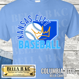 Kansas City Baseball Home Plate Crown Tee or Sweatshirt