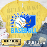 Kansas City Baseball Home Plate Crown Tee or Sweatshirt