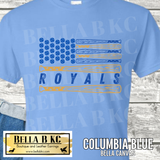 Kansas City Baseball Flag Tee or Sweatshirt