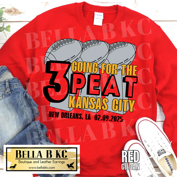 Kingdom - Going for the 3 Peat Tee or Sweatshirt