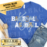 Kansas City Baseball Mixed Fonts -  Multiple Shirt Options