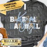Kansas City Baseball Mixed Fonts -  Multiple Shirt Options