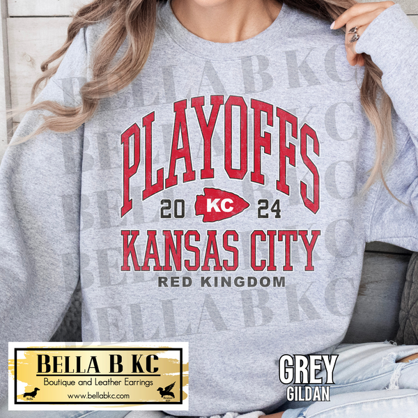 Kingdom - 2024 Playoffs Red Kingdom Tee or Sweatshirt