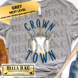 Kansas City Baseball Crown Town -  Multiple Shirt Options