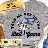 **BBKC EXCLUSIVE** Kansas City Baseball - Take me out to the Ball Game -  Multiple Shirt Options