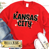 Kansas City Football KC Neutral Tee or Sweatshirt