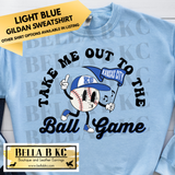**BBKC EXCLUSIVE** Kansas City Baseball - Take me out to the Ball Game -  Multiple Shirt Options