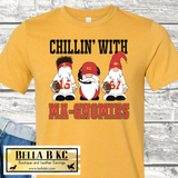 Kansas City Football Chillin with Ma-Gnomies Tee or Sweatshirt