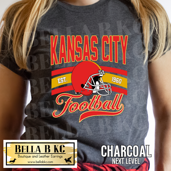 Kingdom - Kansas City Football Retro Tee or Sweatshirt