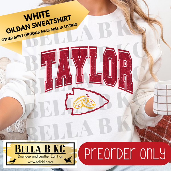 **PREORDER ONLY** TS Taylor Rings - Tee or Sweatshirt - 1 Week Turn Around from Date of Order