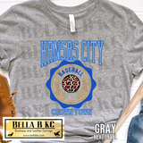 Kansas City Baseball Crown Town Leopard Tee or Sweatshirt