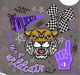 **PREORDER ONLY** Wildcats Doodle Tee or Sweatshirt - TAT 1 Week Turn Around from Time of Order