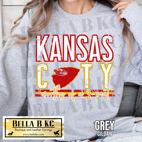 Kingdom - Kansas City Worthy of a 3 Peat Tee or Sweatshirt