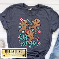 Christmas - Oh Snap Gingerbread Tee or Sweatshirt