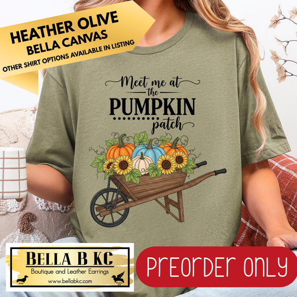 **PREORDER ONLY** Fall - Meet me at the Pumpkin Patch #167 - Tee or Sweatshirt - 1 Week Turn Around from Date of Order
