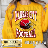 Kingdom - Kansas City Football Helmet V2 Tee or Sweatshirt
