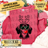 **PREORDER ONLY** Christmas - Cocker Spaniel Reindeer Dog - Multiple Shirt Options - 1 Week Turnaround Time