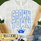 Kansas City Baseball Crown Town Tee or Sweatshirt