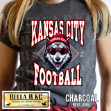 Kingdom - Kansas City Football Wolf Tee or Sweatshirt
