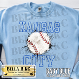 Kansas City Baseball Tee or Sweatshirt