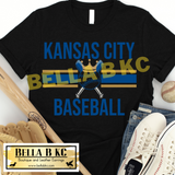 KC Baseball Tee or Sweatshirt