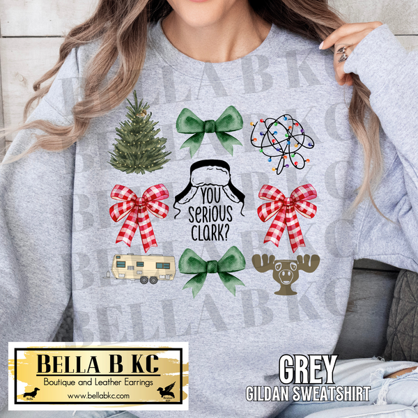 Christmas - Gris Coquette Movie Vacation Tee or Sweatshirt