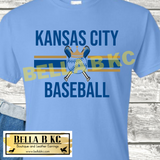 KC Baseball Tee or Sweatshirt