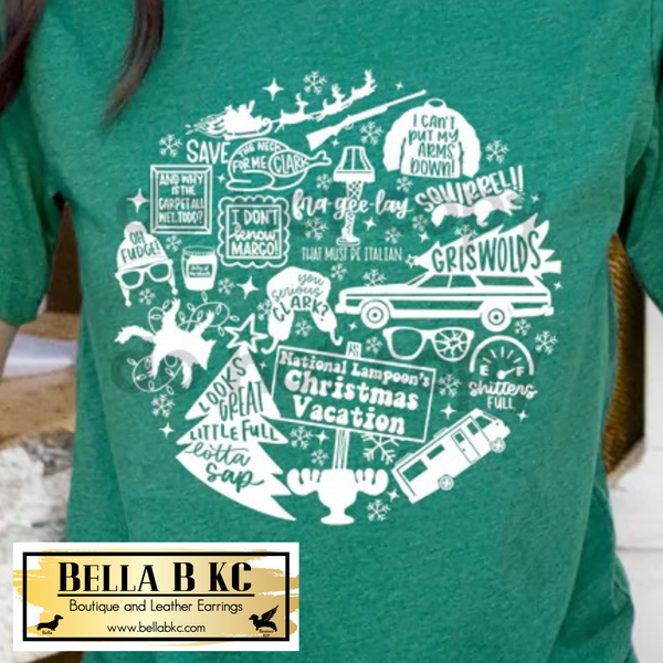 Christmas Gris Vacation Collage Tee or Sweatshirt