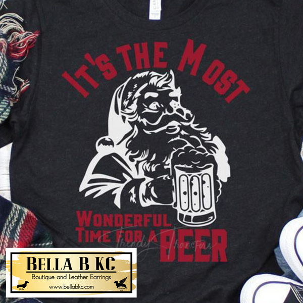 Christmas - It's the Most Wonderful Time for a Beer Tee or Sweatshirt