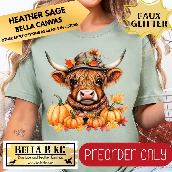 **PREORDER ONLY** Fall - Cow #178 - Tee or Sweatshirt - 1 Week Turn Around from Date of Order