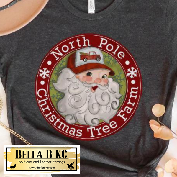 Christmas - North Pole Christmas Tree Farm Tee or Sweatshirt