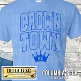 Kansas City Baseball Crown Town Tee or Sweatshirt